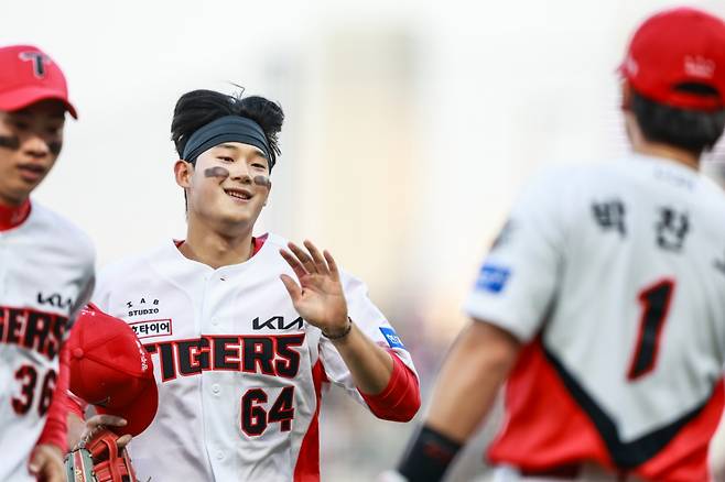 KIA 타이거즈 외야수 정해원. /사진=KIA 타이거즈 제공