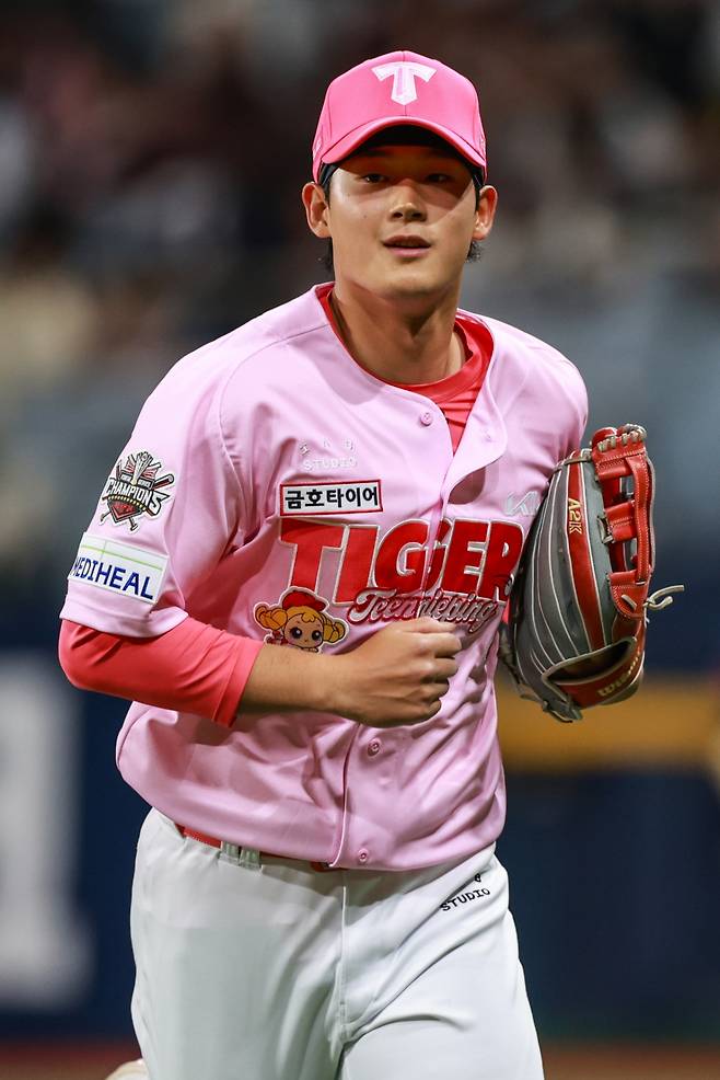 KIA 타이거즈 외야수 정해원. /사진=KIA 타이거즈 제공
