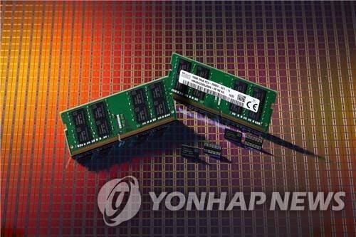 SK하이닉스의 DDR4 D램 [SK하이닉스 제공. 재판매 및 DB 금지]