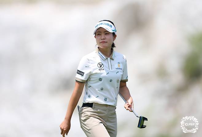 박민지의 1라운드 경기 모습.  [KLPGA 제공. 재판매 및 DB 금지]