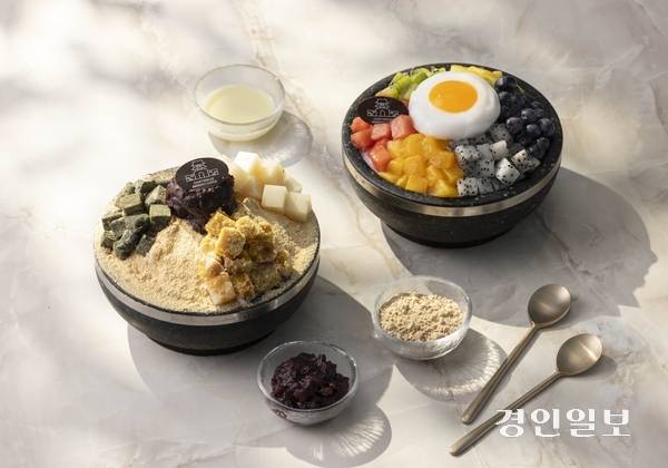코드야트 메리어트 수원에서 선보인 ‘비빔팟 빙수’. / 코드야트 메리어트 수원 제공