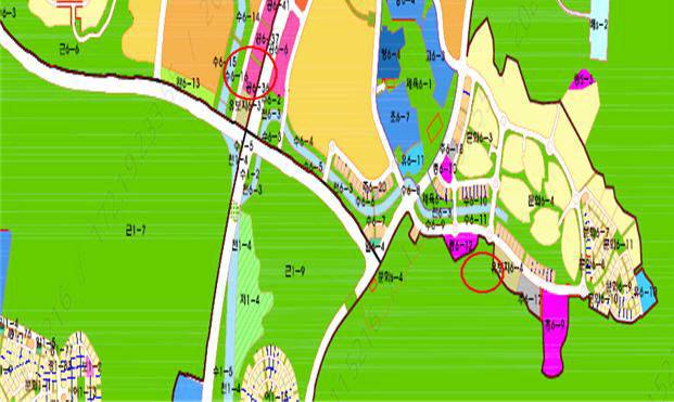 블록형 단독주택용지 6-3 B8, 6-4 B4.