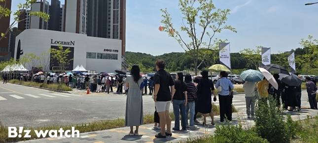 '여주역 로제비앙 더 센텀' 견본주택 현장./사진=세종아이앤디