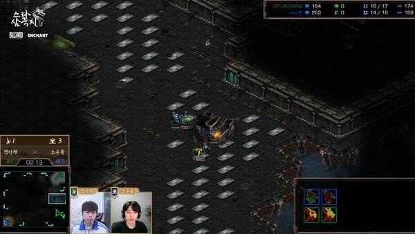 - 전진 배럭을 간파하며 소우릎의 질주를 저지한 캡틴잭