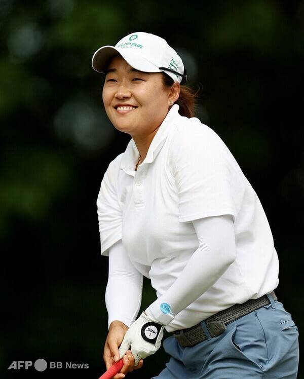 2025년 미국여자프로골프(LPGA) 투어 숍라이트 LPGA 클래식에 출전한 이일희 프로가 1라운드에서 경기하는 모습이다. 사진제공=ⓒAFPBBNews = News1