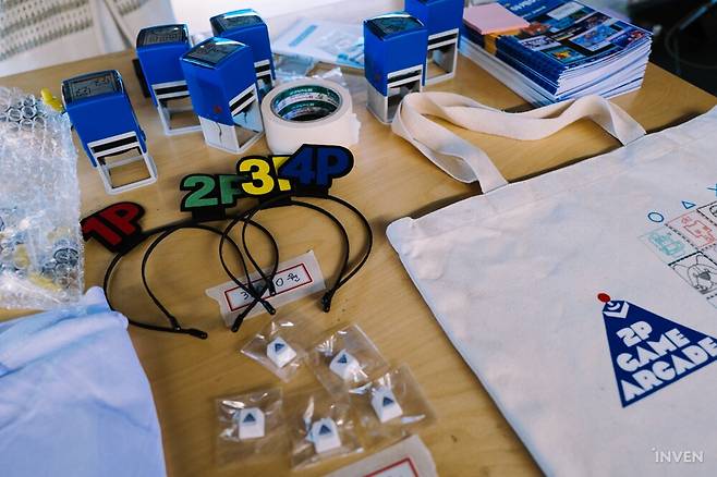 ▲ 의외로 귀여웠던 플레이어 표시(?) 머리띠 굿즈