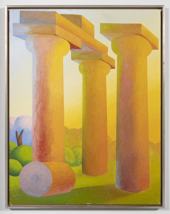 살보(1947~2015)의 작품 '세 개의 기둥'(1990) [사진 글래드스톤 갤러리]