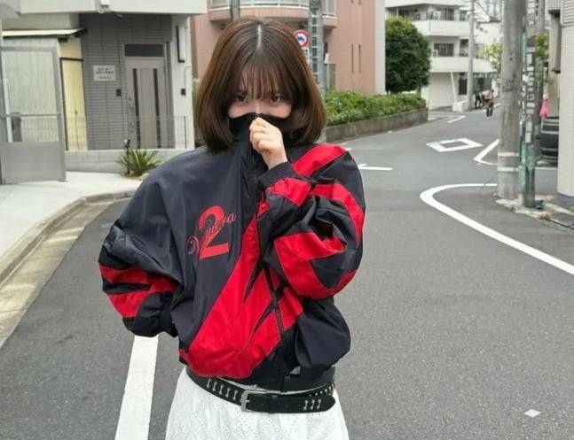 그룹 에스파 카리나. SNS 캡처