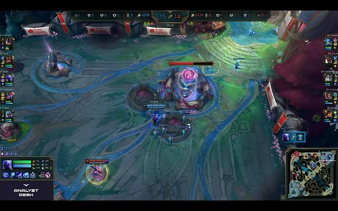 2025 로드 투 MSI 중계화면