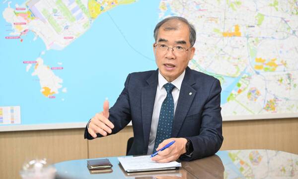 류윤기 인천도시공사 사장. 조병석기자