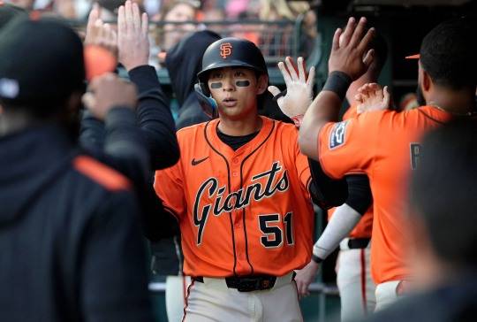 득점한 이정후. 사진[AFP=연합뉴스]