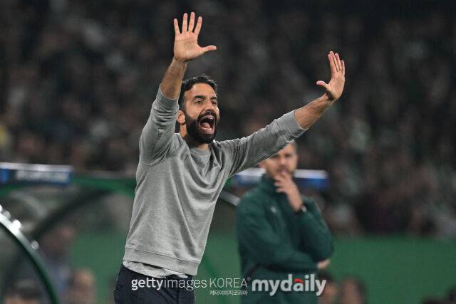 스포르팅 CP 시절의 후벵 아모링 감독. /게티이미지코리아