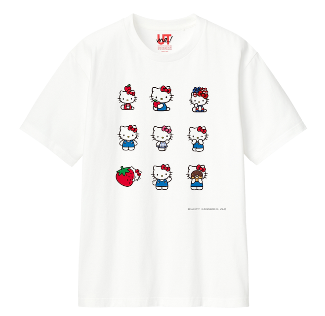 유니클로 UTme! 서비스로 디자인한 티셔츠 [유니클로 웹사이트 갈무리]