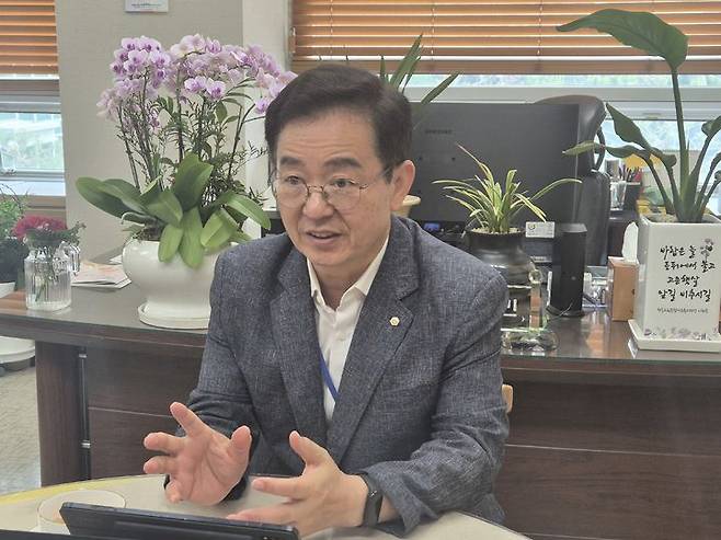 [수원=뉴시스] 이용빈 경기복지재단 대표이사(사진=경기복지재단 제공) 2025.06.07. photo@newsis.com *재판매 및 DB 금지