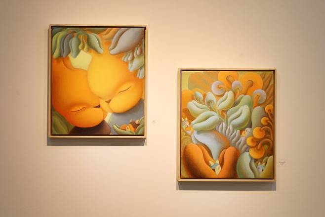 [구미=뉴시스] 위정선 작가 초대전. (사진=금오공대 제공) 2025.06.07 photo@newsis.com *재판매 및 DB 금지