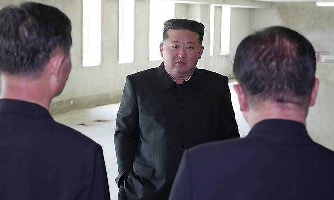 북한 김정은 국무위원장. 뉴시스=조선중앙TV 캡처