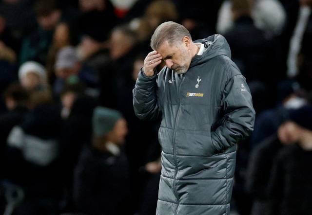 토트넘을 떠나는 안지 포스테코글루 감독. 로이터연합뉴스