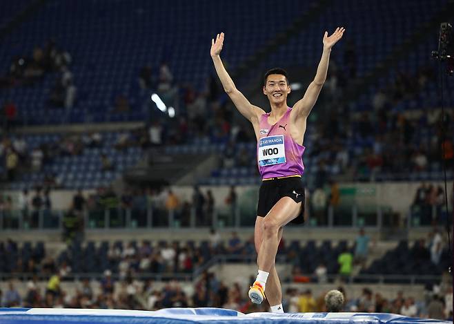 우상혁.  로마 | 로이터연합뉴스