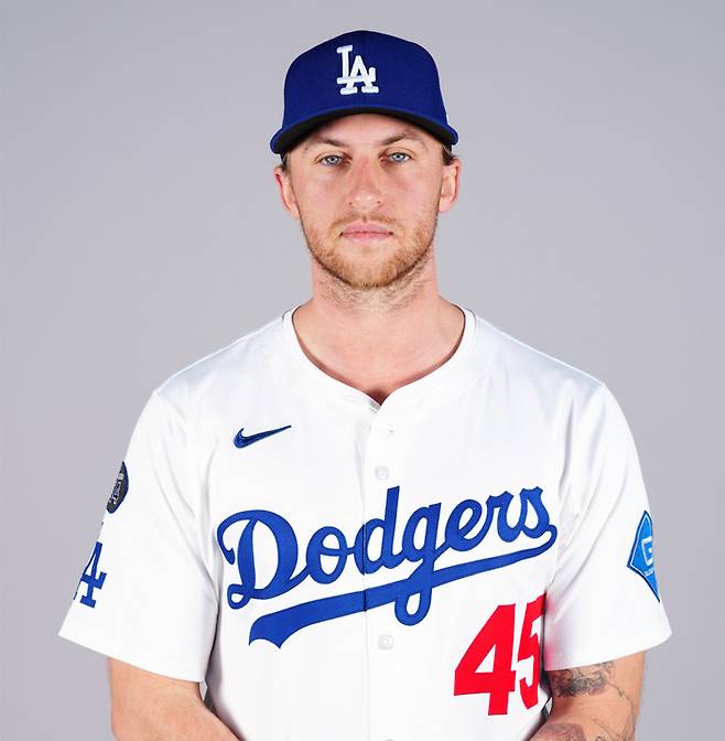 (부상에서 복귀한 다저스 불펜투수 마이클 코펙)