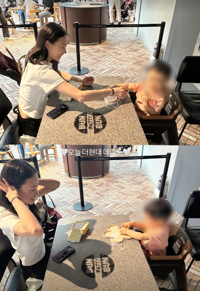 ‘9세 연상 금융인♥’손연재, 붕어빵 子와 백화점 데이트 (출처: 손연재 인스타그램)
