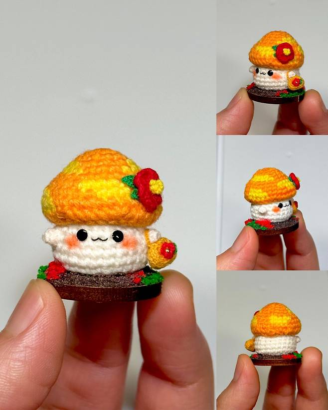 동뱇꽃 주황버섯.jpeg 하나뿐인 제주도 메이플 굿즈