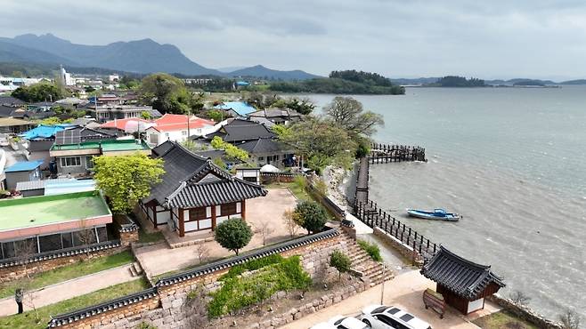 ▲ 해남군 북평면 남창리 해월루 일원 전경 [전남 해남군]