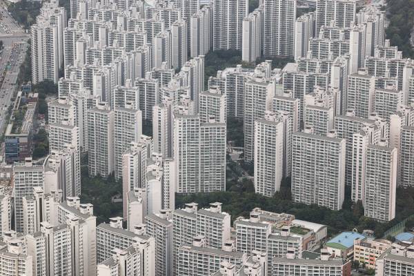 ▲아파트 단지의 모습. ⓒ연합뉴스