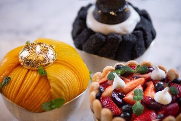 포시즌스호텔 애플 망고 빙수. 포시즌스호텔