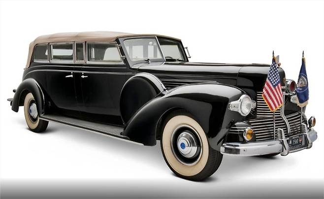 프랭클린 루즈벨트 대통령이 이용한 방탄차 [사진출처=포드박물관]