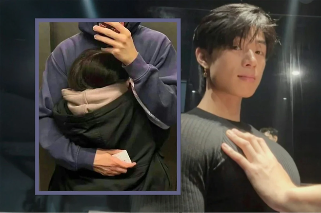 중국에서 인기 있는 포옹 서비스 [SCMP 캡처]