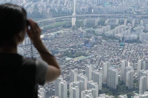토지거래허가구역 재지정된 강남·송파 재건축 아파트 [연합뉴스 자료사진]