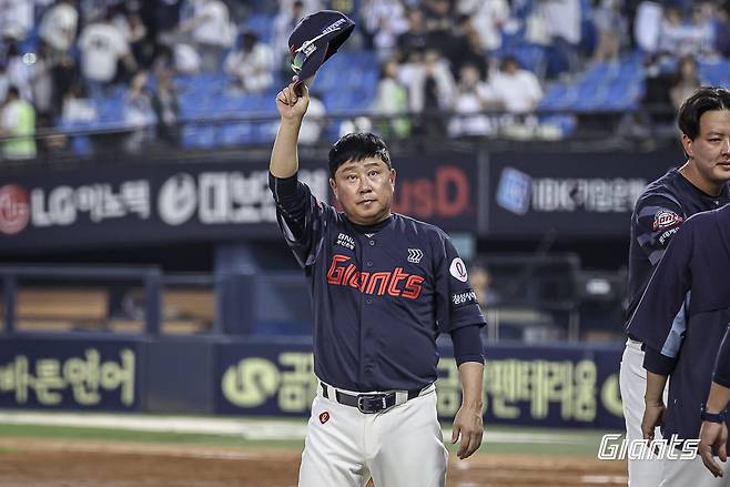 김태형 롯데 자이언츠 감독. /사진=롯데 자이언츠 제공