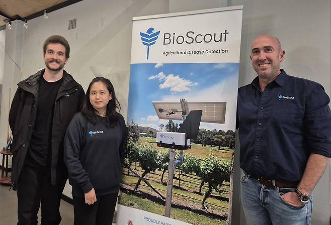 비전 AI 기술로 작물 질병 모니터링하는 '바이오 스카우트' [촬영 성혜미]