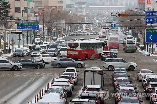 광천사거리  [연합뉴스 자료사진]