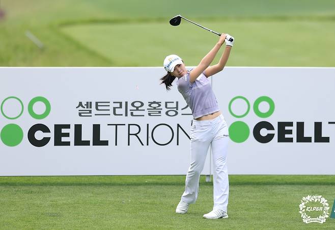 이가영의 3라운드 경기 모습.  [KLPGA 제공. 재판매 및 DB 금지]