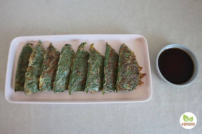 참치 두부 깻잎전