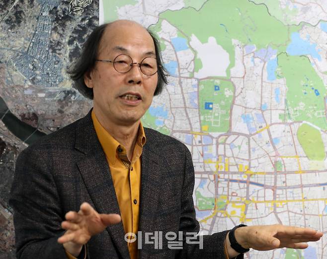 강병근 서울시 총괄건축가.(사진=김태형 기자)