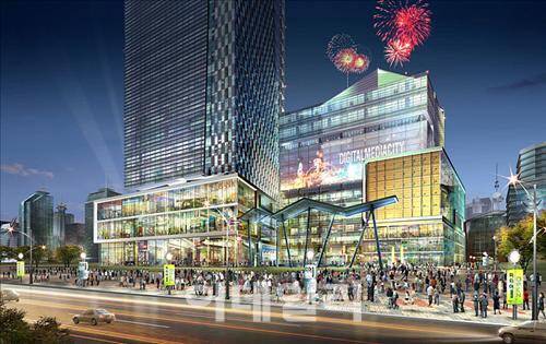 방림 본사가 입주해 있는 케이지아이티센터 조감도.(사진=연합뉴스)