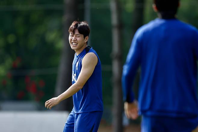 파주NFC/ 2026 FIFA 북중미 월드컵 3차예선/ 한국 vs 쿠웨이트/ 훈련/ 이강인/ 사진 김정욱