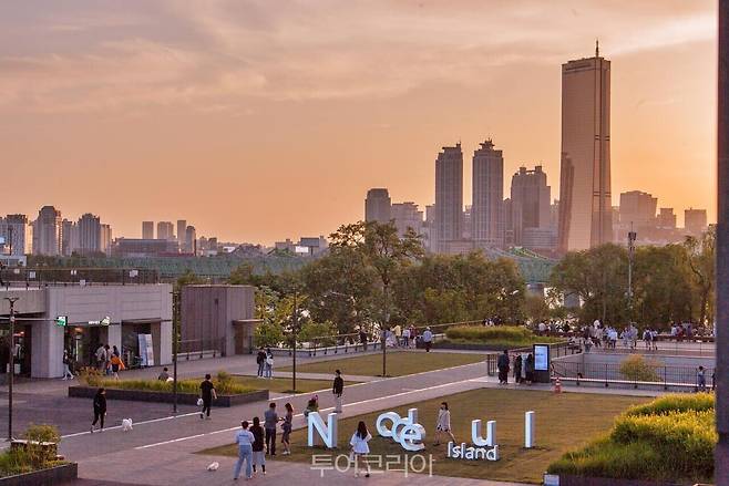 &nbsp;노들섬 노을 풍경&nbsp; /사진-서울관광재단