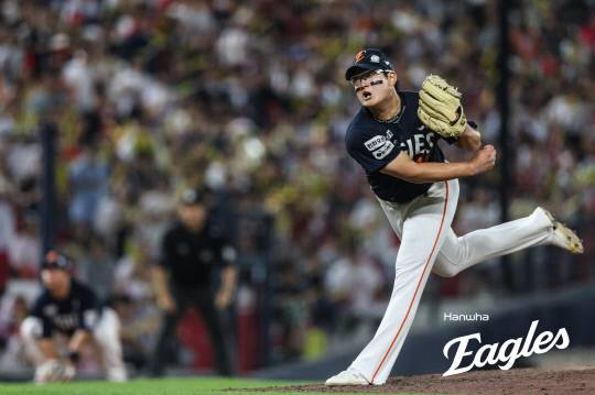 한화이글스 마무리 투수 김서현. 한화이글스 제공