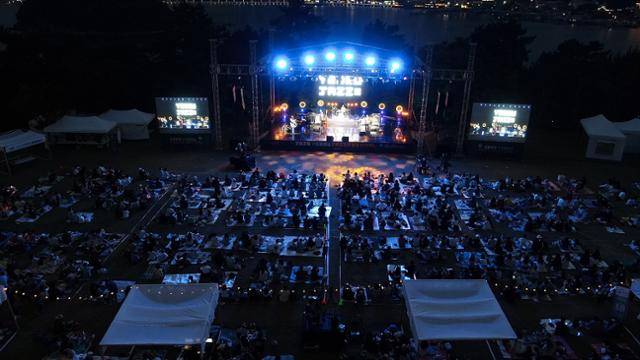 2025 여수 재즈페스티벌이 열린 예술의 섬 장도. 여수시 제공