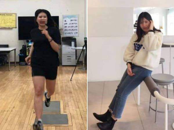 대학생 시절 다이어트 전 서단비씨./사진=서단비씨 제공