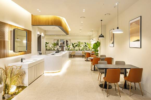 신세계사이먼 시흥 프리미엄 아울렛 VIP고객 대상의 프리미엄 라운지 전경. [사진=신세계사이먼]