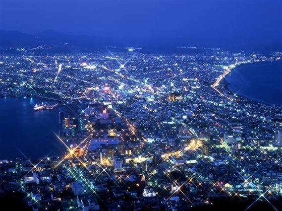 The night view of Hakodate, Japan [MODE TOUR]