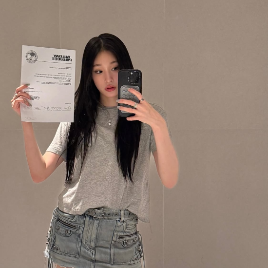 정유경 신세계 회장의 장녀 문서윤 씨. (인스타그램 갈무리)