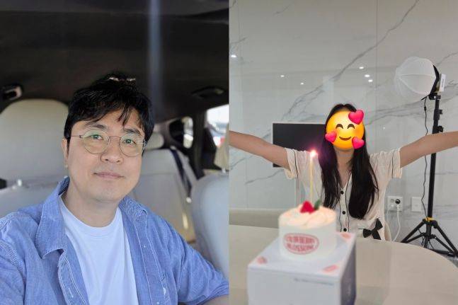 [서울=뉴시스] 최동석과 딸의 모습. (사진=최동석 인스타그램 캡처) 2025.06.09. photo@newsis.com *재판매 및 DB 금지