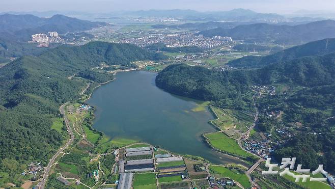 광양 백운유원지 전경. 광양시 제공