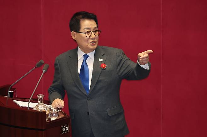 더불어민주당 박지원 의원. 뉴시스