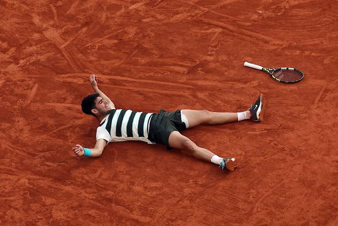 카를로스 알카라스.    파리 | UPI연합뉴스